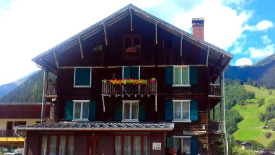 Le Chalet du Grand Mont, vue de face